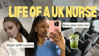 WEEK IN MY LIFE AS A UK REGISTERED NURSE | NEW YEAR NEW ROUTINE ?? #nursevlog 