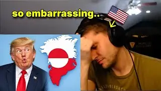 American reacts to Denmark Responds to Trump ESCALATING Threats to take Greenland