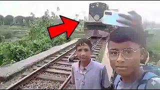 30 Moments Filmed Seconds Before Disaster
