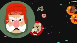༺Ꮆᖇᔕ༻=  and Ꮆᖇᔕ ☆ᛕＩＮＧ♕ destroying lobby in agar/35k mass