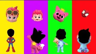 Wrong eyes👀 NEW EPISODES/ Sheriff Labrador x Rocky & BabyBoss Puzzle Wrong HeadsEYE PUZZLE WORLD