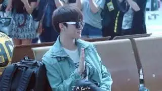 150630 인천공항 귀여움 폭발하는 몬스타엑스 막내 아이엠