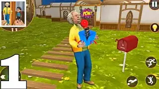 Hello Crazy Neighbor House  Level 1- 5 Gameplay Walkthrough