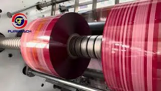 SLD-61562C high speed plastic film slitting machine | film slitter rewinder