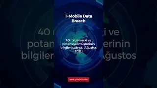 T-Mobile Data Breach (2021) #cybersecurity #siberguvenlik #socialmedia #yusufulu #tmobile