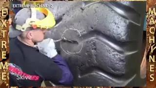 Extreme Tire Repair Kit - Repairing 30k USD Damaged GIANT | Extreme Machines 2