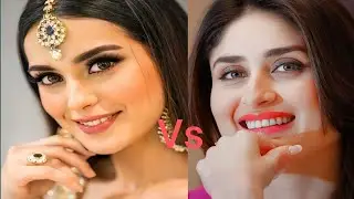 Pakistani actress Vs Indian actress smile 😊 who is best please comment #trending #pakistaniactress 