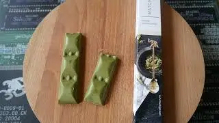 Hussel Matcha 🍫 Wei&szlig;e Schokolade mit Matchateepulver 🍵 Schmeckt sie ?