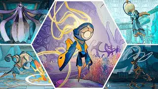 MIO: Memories in Orbit — All Bosses (No Damage) & Endings