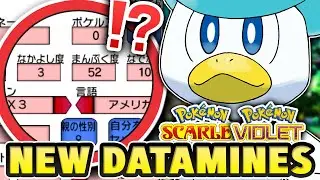 POKEMON NEWS! NEW Pokemon Datamines! Pokemon Scarlet & Violet Leak Breakdowns and More!