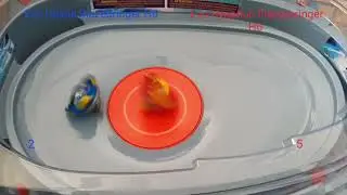 Evo Helios Blazebringer H6 v.s Evo Hyperion Flamebringer H6 | Beyblade Burst Surge