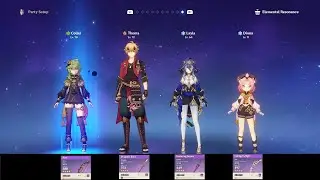 Genshin Impact Combat Demo (𝐖𝐨𝐫𝐥𝐝 𝐋𝐯𝐥 𝟓, 𝐀𝐑 𝟒𝟓): Collei + Thoma + Layla + Diona = 𝟒★ 𝗼𝗻𝗹𝘆 𝘁𝗲𝗮𝗺