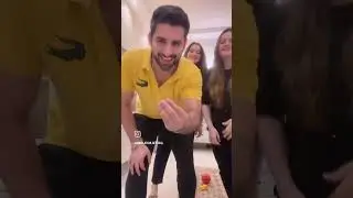 Jumping on the bandwagon This was so fun omg 🤣 #aimankhan #minalkhan #muneebbutt #funny