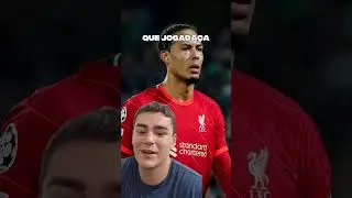 QUE JOGADA&Ccedil;A PRA CIMA DE VAN DIJK 🔥#fy #futebol #dribles #vandijk #championsleague