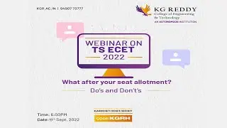 What after Seat allotment in TS ECET-2022