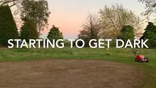 Top dressing and seeding golf greens - Holly Tree golf club