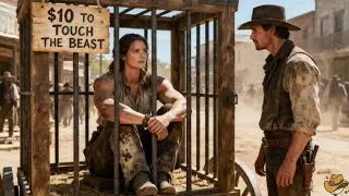 Everyone Feared the Giant Widow in the Cage&mdash;Until a Cowboy Bought Her & Asked Her to Be His Bride