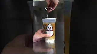 Iced cold Snow King Snow Top Coffee whenever you want.#mixue #mixueicecream #coffee