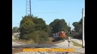 NS Norfolk Southern Heritage Locomotive #8114 Leads Train 295 on Atlanta South District (Part 1)