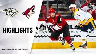 NHL Highlights | Predators @ Coyotes 10/17/19
