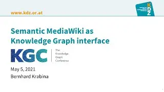 Semantic MediaWiki as Knowledge Graph Interface