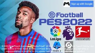 FTS 22 Mod PES 2022 LATEST TRANSFER & NEW KITS 2021 22 300MB Android Offline 4K Graphics