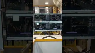 trading setup for beginners / trading setup / share market setup / 4 screen setup