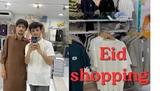 Eid shopping with my friend mehtab  at commercial Rawalpindi