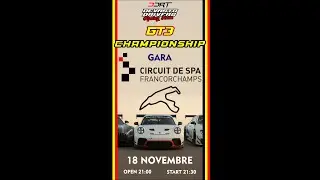 GT3 CHAMPIONSHIP  4&deg; ROUND SPA  -  DIFFERITA