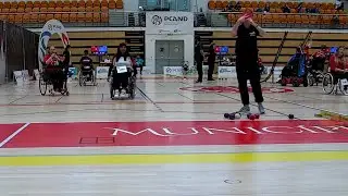 Coimbra World Boccia Cup 11.11.2025. Anita RAGUWARAN 🇩🇪  vs 🇨🇦 Alison Samantha LEVINE (BC4)
