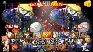 Criando agilidade nos dedos dos pés Fighting EX Layer Doctrine Dark