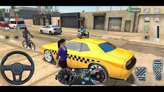 🚕 Taxi Car Simulator EVO &ndash; Dodge Challenger Muscle Taxi Ride 🔥