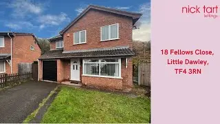 4 Bedroom Detached Property to Rent in Little Dawley, Telford - 18 Fellows Close, TF4 3RN