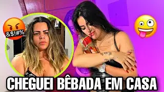 SAI ESCONDIDO E CHEGUEI BÊBADA EM CASA!! *minha mãe ficou muito brava*