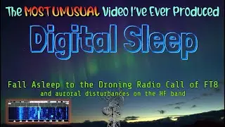 Digital SLEEP: Fall asleep to the droning sound of overnight FT8 calls on Field Day! BLACK SCREEN