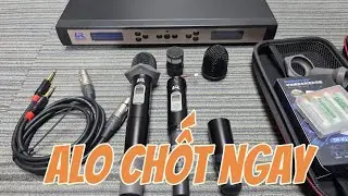 CHỐT NGAY. micro lr sm19 ĐỪNG BỎ LỠ KHI CHƯA THỬ CHẤT &Acirc;M.