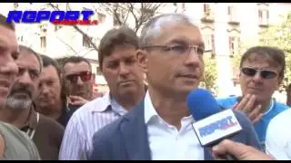 Presidio dei lavoratori Edenlandia Taglialatela UilCom incontra Nappi