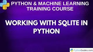 SQLite in Python | Python Tutorial | 2025
