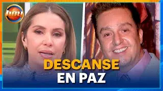 Andrea Escalona y conductores de Hoy lamentan la muerte de Daniel Bisogno (Q.E.P.D.) | Hoy
