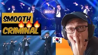 FIRST TIME HEARING COVER OF SMOOTH CRIMINAL BY FORESTELLA (REACTION)