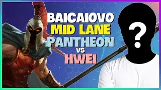 TOP 2 CN Baicaiovo Unleashes Pantheon's True Power! Challenger Mid Strategy | Engsub