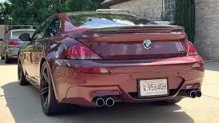 BMW E63 M6 - Stock Exhaust