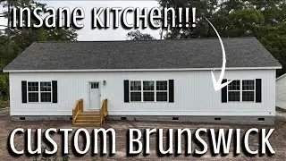 INCREDIBLE KITCHEN in this Modular Home!!!  The Brunswick. Built in Ocean Isle Beach, NC.