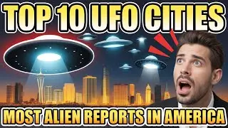 Real Alien Encounters: 10 US Cities with MOST UFO Reports
