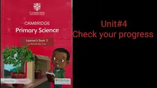 Grade-3,Unit#4 Staying Alive,Learner's book Check your progress