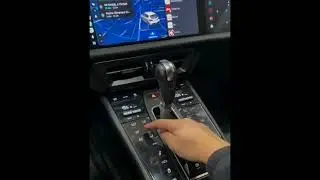 Touch control panel (TOUCH) for PORSCHE MACAN functions. PORSCHE-UPGRADE.RU