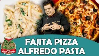Chef Gulzar Special Fajita Pizza And Alfredo Pasta Recipe | Mirch Masala | GTV