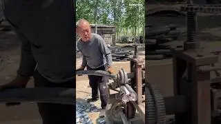 The process of separating copper wires from old cables #recycling #metal #tools