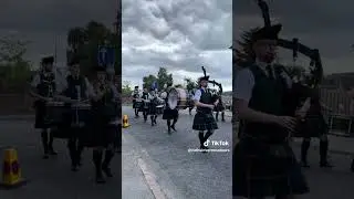 Huntly Pipe Band at Aboyne Games 2024 #bagpipes #hpb #aboyne