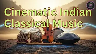 Cinematic Indian Classical Music | Violin, Flute, Tabla & Handpan Fusion